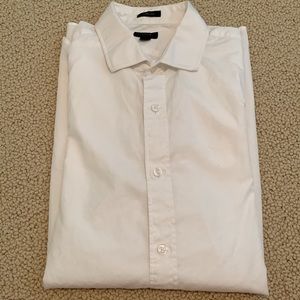 Like NEW JCREW Men’s Medium 100% Cotton White Dress Shirt “LUDLOW” Style
